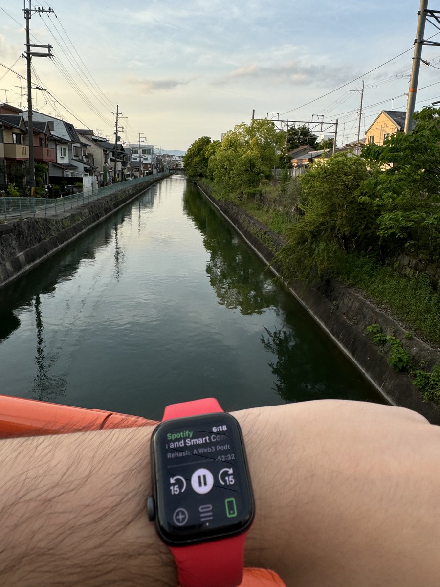 ernestkou's tweet photo. kyoto welcomes #RehashRunClub with @seanmc_eth on @rehashweb3 

also first time minting on https://t.co/rFJjjuXBaF by @vmny and using strava https://t.co/ex7CJlJQpP