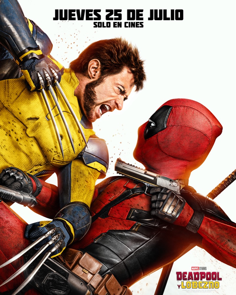 MarvelSpain's tweet photo. Los que se pelean… 😉

El jueves 25 de julio #DeadpoolYLobezno van a dártelo todo… en cines. https://t.co/NXiwY4hOcK