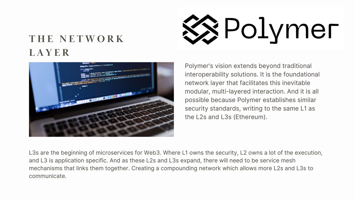 Polymer envisions a future where trust, scalability, and modularity converge to create a robust and versatile Web3 ecosystem, paving the way for a more interconnected and expansive Ethereum rollup network. @Polymer_Labs #Polymer #PolymerLabs