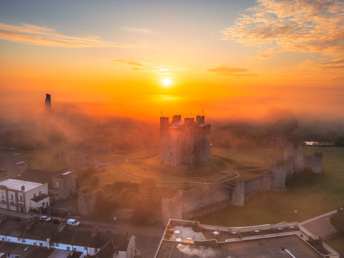 A beautiful misty morning at Trim Castle this morning. It couldn’t have gone better.