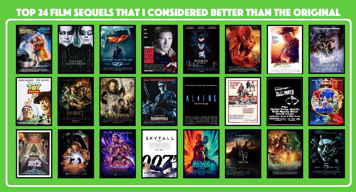🎬 Which movie sequel do you think was better than the original? You're wrong... Let’s debate! #SequelSuccess @WTFNationRadio @WTFNationGaming @TheWTFNation