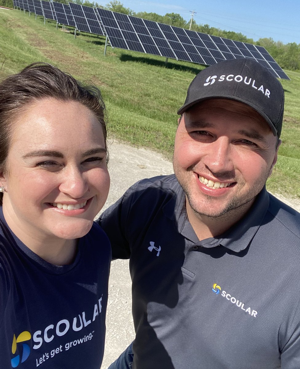 Solar panels are up and running at our facility in Adrian, MO. We installed the panels this spring at Adrian, our sustainability showcase hub. scoular.com/news/scoular-c… #sustainability #RenewableEnergy #agriculture