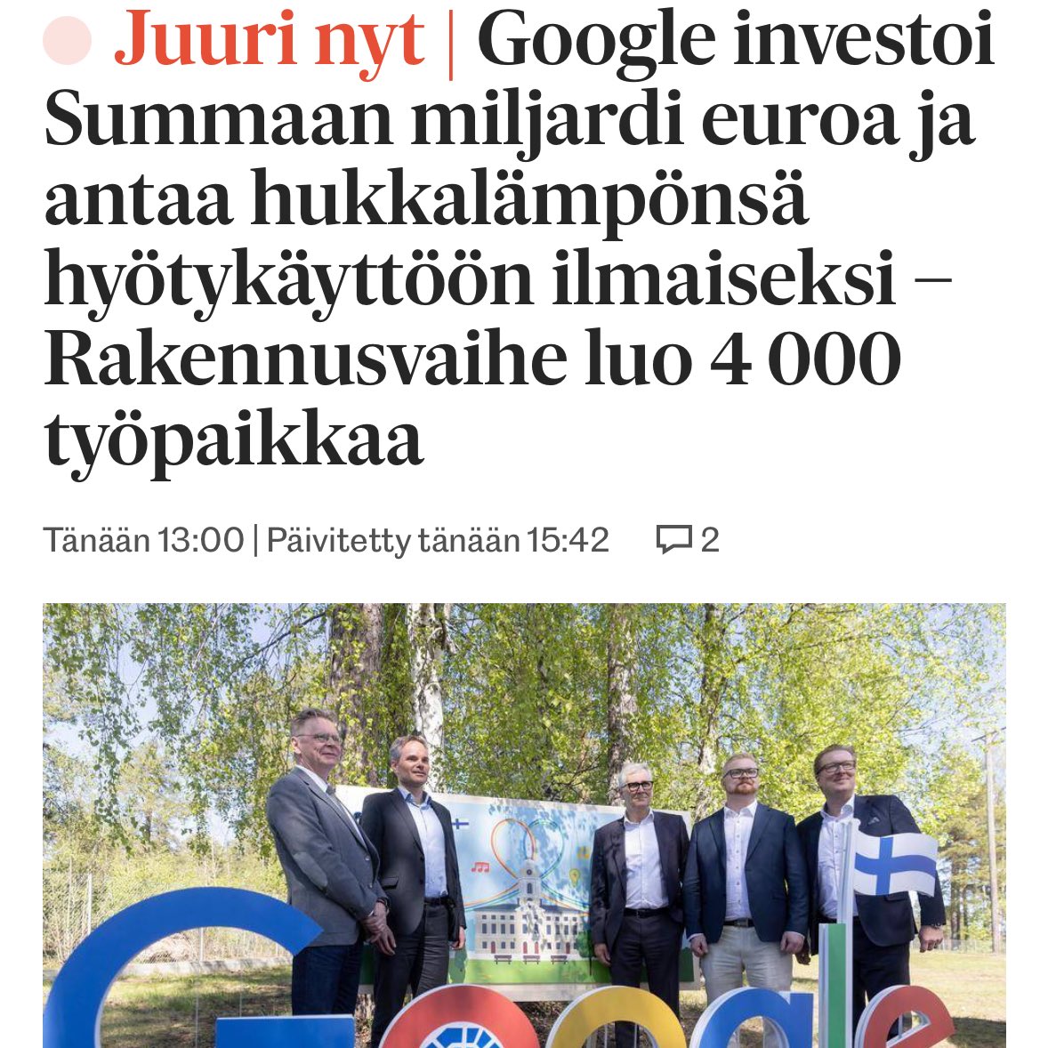 Hyvät uutiset seuraavat toisiaan. Onnea #hamina #kotka #kymenlaakso