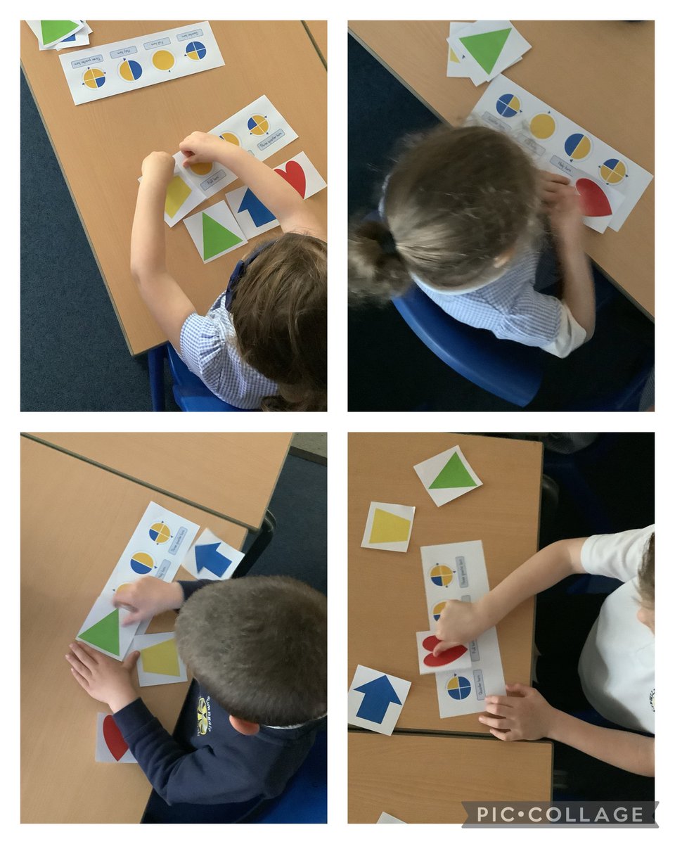 In Maths, the Y1 children in Class 1/2 have been practicing making and describing turns. We started outside turning ourselves and different natural objects. We then turned different shapes and tested each other. #MathsTPA #Class12TPA