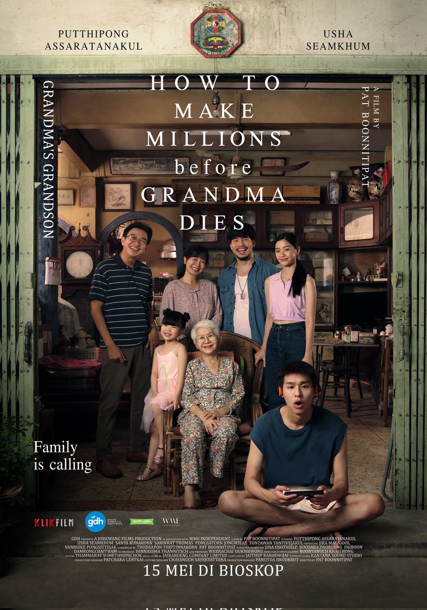 how to make millions before grandma dies is 9/10‼️

i might be biased but i’ll never shut up about how amazing billkin (M) as an actor, i relate to the core with the storyline so it’s 10x more painful for me to watch it, amah is so lovable, also Tu (mui) u also did great! 🥹❤️