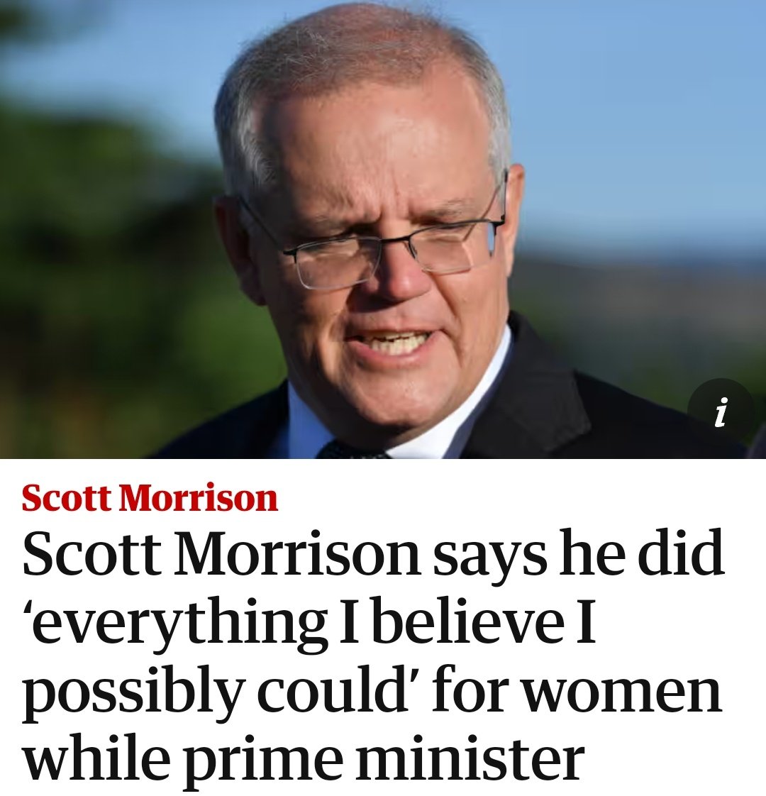 What was a pivotal moment for women's respect as Grace Tame & Brittany Higgins boldly shared their sexual assaults in a landmark #NPC talk, Scott Morrison refused to attend. He even refused to tune in. The smallest act. This is not doing 'everything he could' for women #auspol