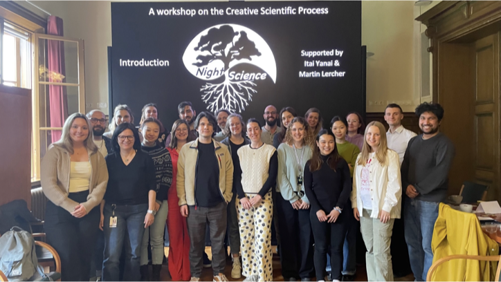 Itai Yanai (@itaiyanai) on Twitter photo Are you interested in teaching the creative scientific process? Last summer, Martin and I organized a Zoom on doing it! Kasper and Emma met there and carried out the first multicity Night Science event in Sweden!
<a href="/MartinJLercher/">Martin Lercher</a> <a href="/KaspKarl/">Kasper Karlsson</a> <a href="/hammarlund_emma/">Emma Hammarlund Lab</a>
night-science.org/a-course-on-th… Are you interested in teaching the creative scientific process? Last summer, Martin and I organized a Zoom on doing it! Kasper and Emma met there and carried out the first multicity Night Science event in Sweden!
<a href="/MartinJLercher/">Martin Lercher</a> <a href="/KaspKarl/">Kasper Karlsson</a> <a href="/hammarlund_emma/">Emma Hammarlund Lab</a>
night-science.org/a-course-on-th…