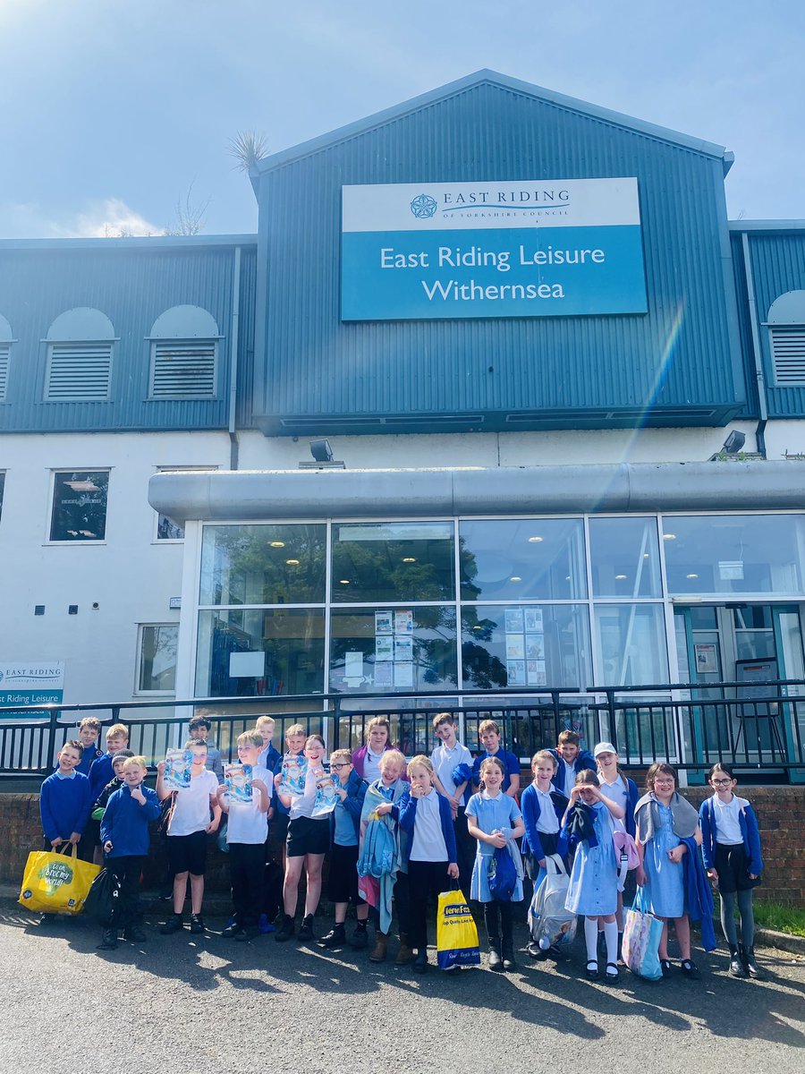 Thank you everyone at Pavilion, Withernsea and @ERLeisure for improving our swimming, from all the year 4s at Patrington! 🏊 #pat4swimming #pat4pe