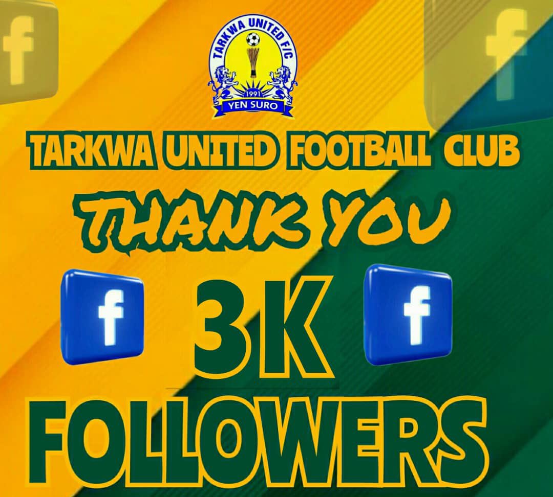 3️⃣0⃣0⃣0⃣ FOLLOWERS! 🥳

From everyone at Tarkwa United team, Thank You all so much for your support!

🟡🟢