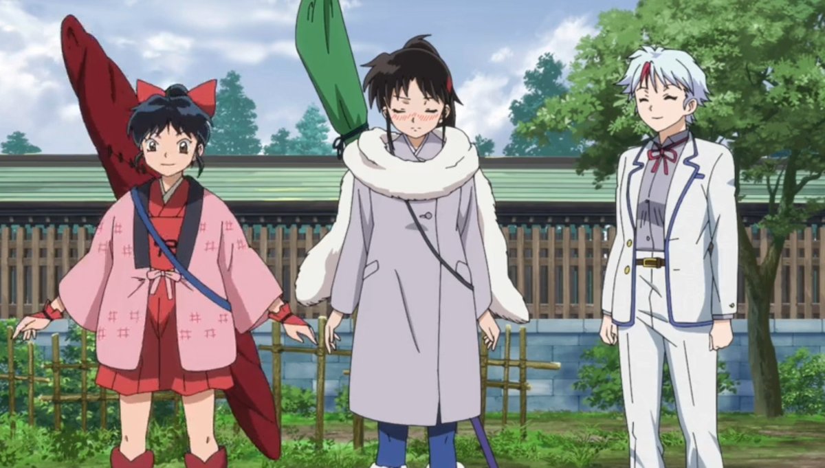 Natalie34787885's tweet photo. Setsuna is wearing Ms Higurashi old winter coats back in Inuyasha The Final Act, in episode The Day of Days, 18 or 185,
#Inuyashathefinalact #Inuyasha #MsHigurashi #Yashahime #YashahimePrincessHalfDemon #Setsuna https://t.co/xb28S4F858