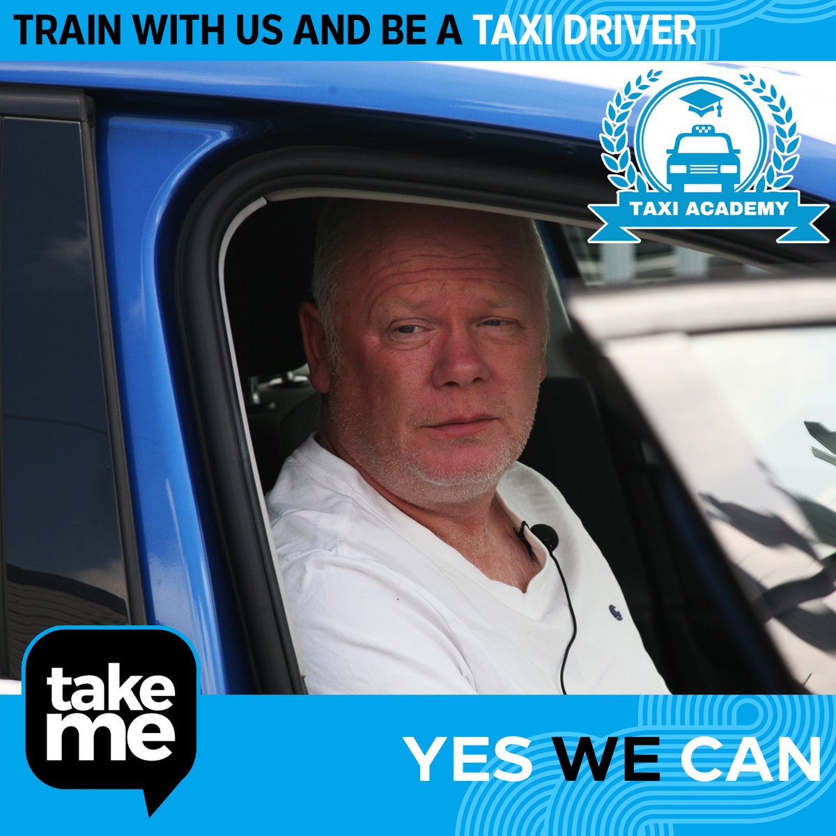 Join our Taxi Academy today and we will train you to become a Taxi Driver with your own vehicle. And then we can set you on working for us right here locally. Find out more: takeme.taxi/academy/ #TakeMe #TaxiAcademy