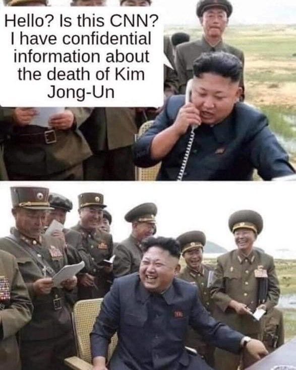Remember when the media told us KJU died ?
