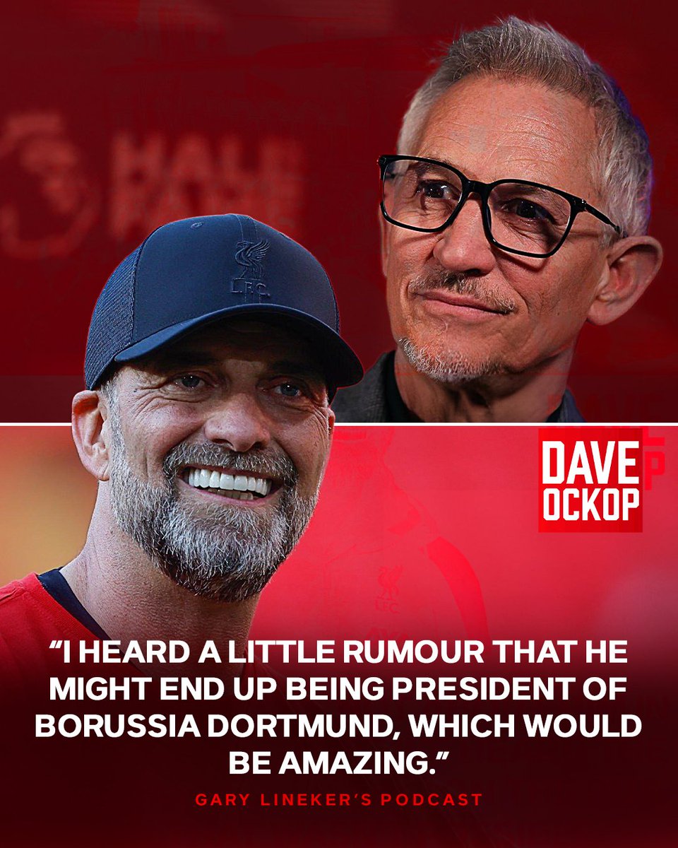 Gary Lineker on Jurgen Klopp: “I will be interested to see what Jurgen Klopp does next. I think he will definitely take some time out because I think he’s genuine when he says he has run out of energy.” “You can see why that job is so demanding. There will be a battle for him