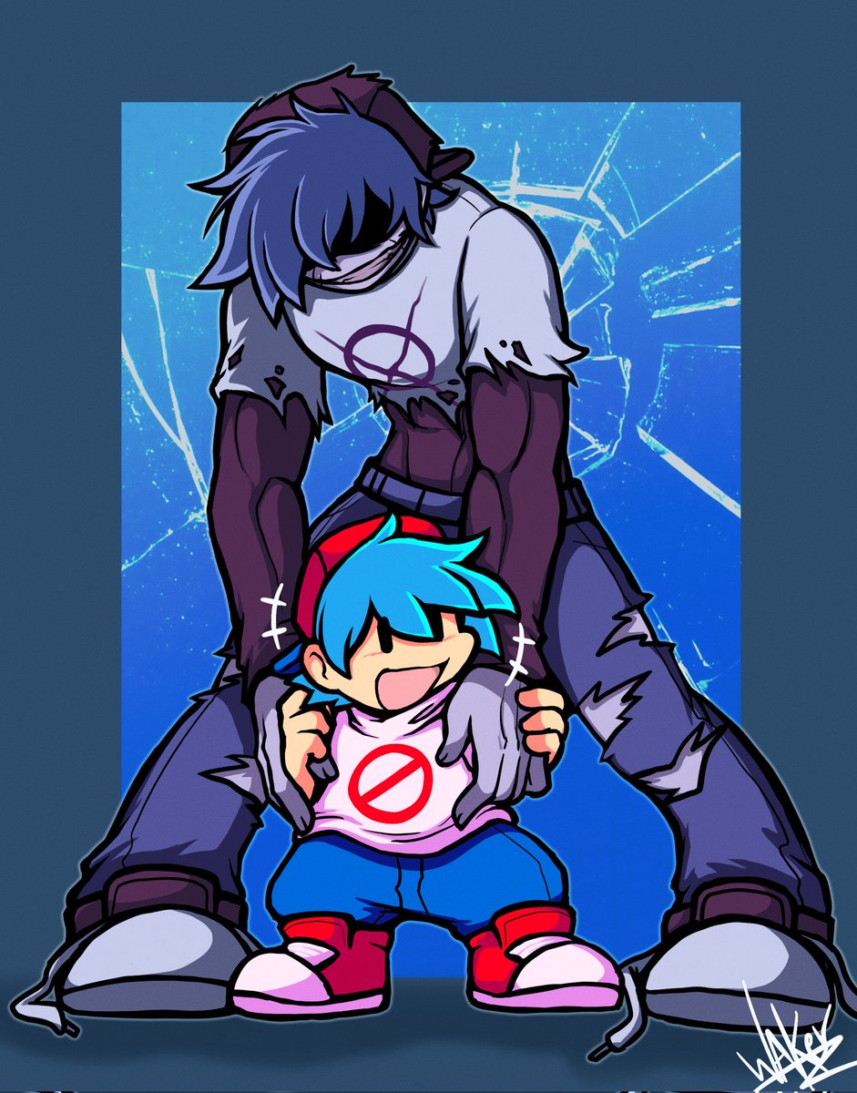 Big Brother💙
I love drawing these two so much!😭💕
#sillybilly #fnfhitsingle