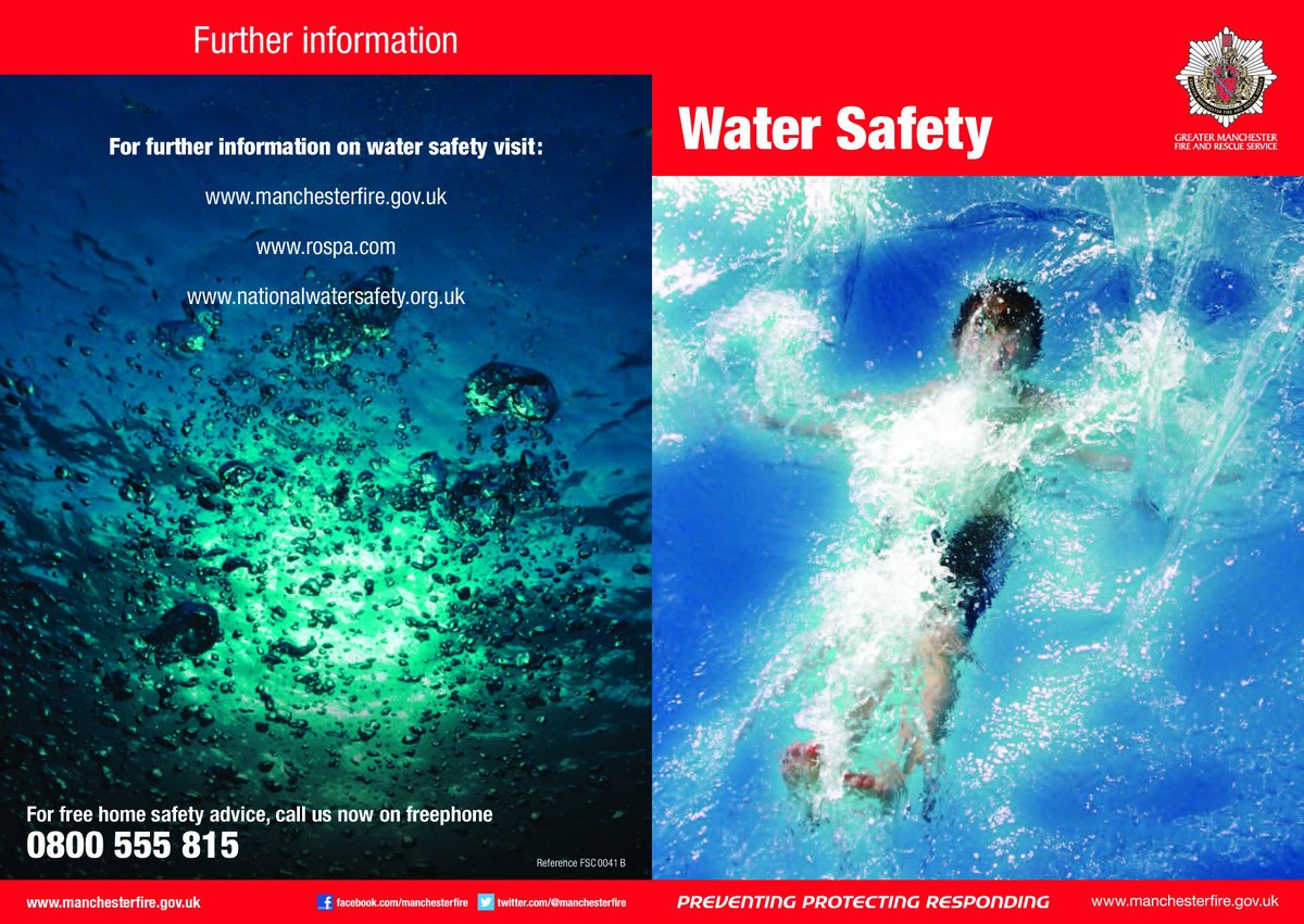 🌤️ As temperatures rise, you or your family may be tempted to cool off with a swim in a local river or lake, or in the sea. Make sure you know the dangers of swimming in open water.