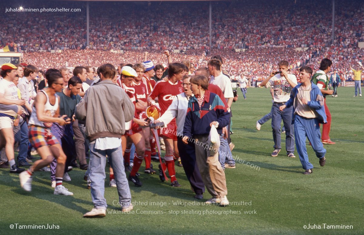 On this day 35 years ago, 20 May 1989, at the old Wembley FA Cup Final Everton v Liverpool... #EvertonFC #LiverpoolFC #merseysidederby #FACupFinal #Wembley