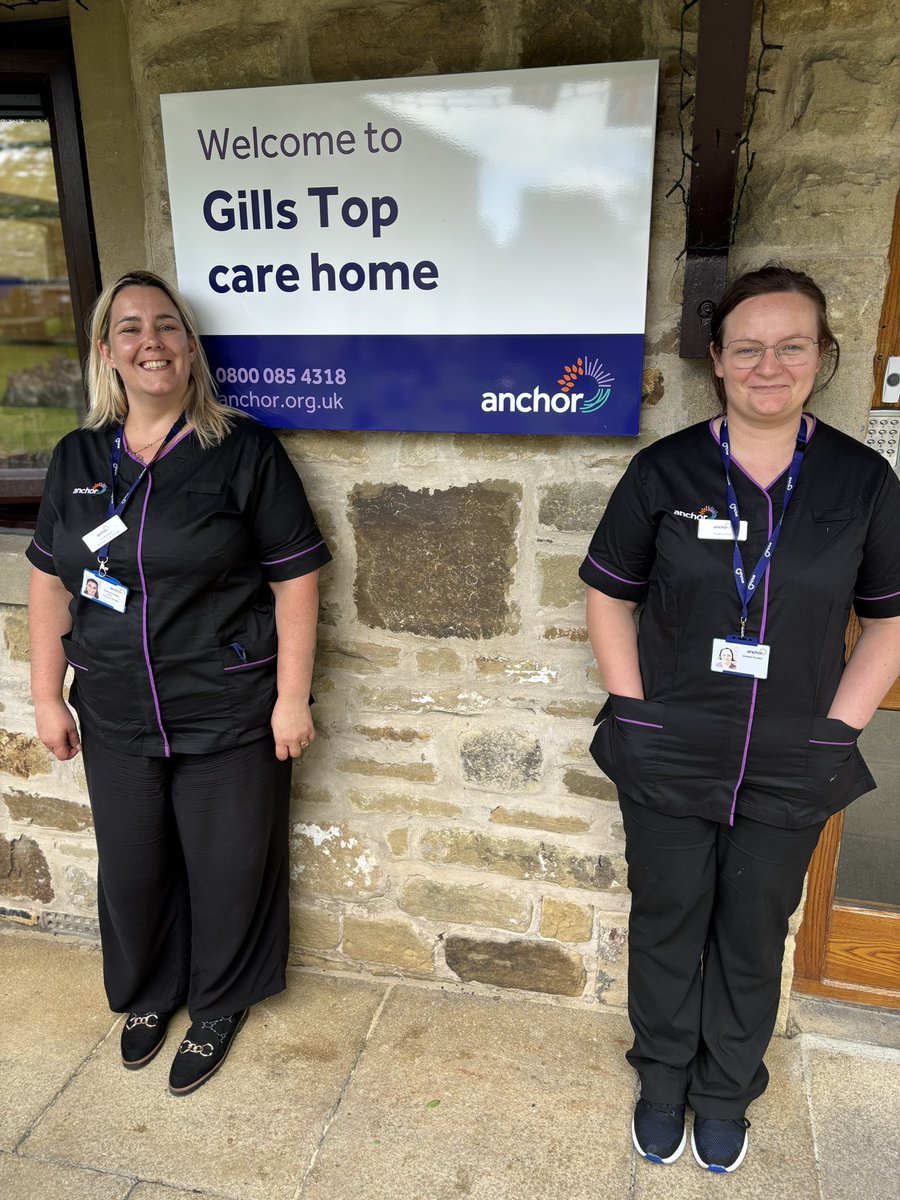 Our team leaders will be in new uniform black and purple, please don’t hesitate to reach out to them if you have any questions about your love ones 🙂 #corinna #izabela