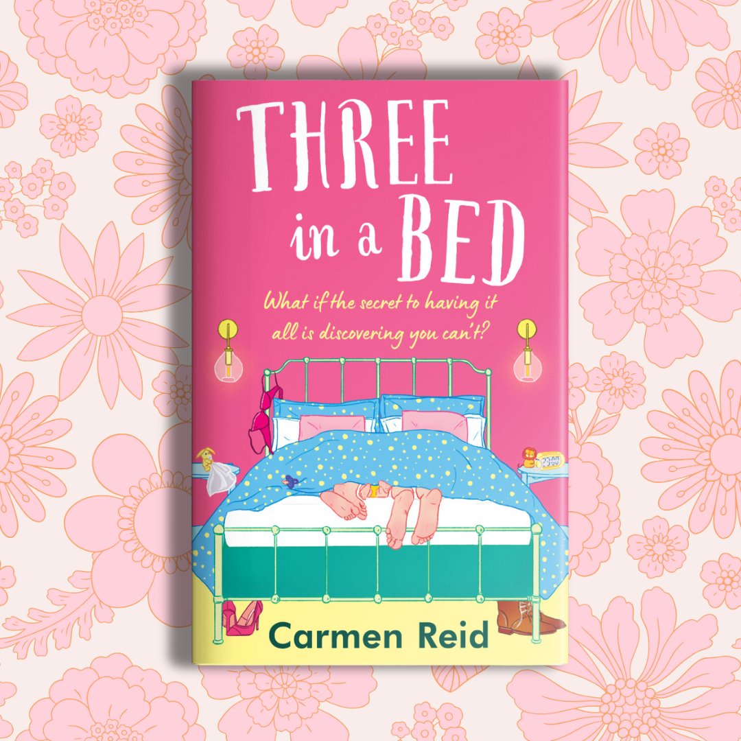 ✨ OUT NEXT MONTH ✨ What if the secret to having it all is discovering you can’t? 💕 #ThreeInABed, the laugh-out-loud book club pick from @thiscarmenreid is coming out on June 20th! ➡️ Pre-order your copy today: mybook.to/threeinabedsoc…