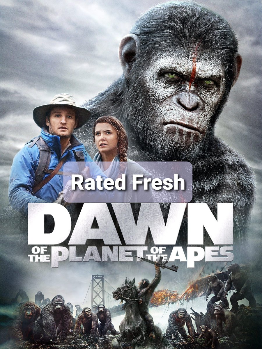 #DawnofthePlanetoftheApes 4 out of 5 #MovieReview #RatedFresh