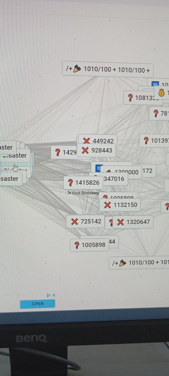 lord2628's tweet photo. Después de juntar números durante bastante tiempo (en mi percepción) por fin conseguí hacer un #FirstDiscovery en #InfiniteCraft https://t.co/vPw9pKmE8r