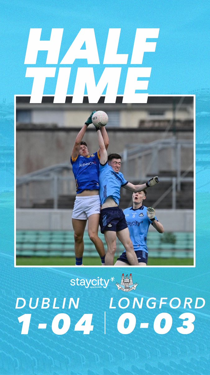 Half time here and our Minor Footballers lead at the break 👕

📸 @Lpj9Lundy 

#UpTheDubs