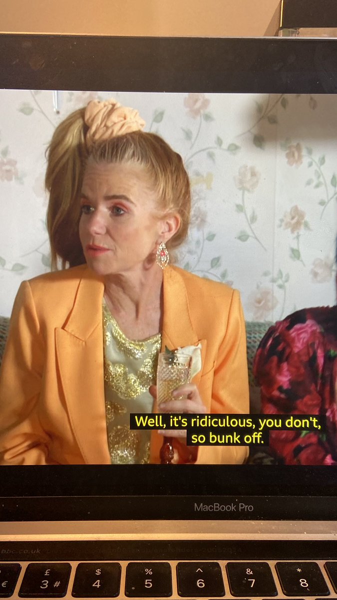 aqsa909_'s tweet photo. Bianca girl… what is this look?? 😭 #Eastenders https://t.co/crVGjaEjqE