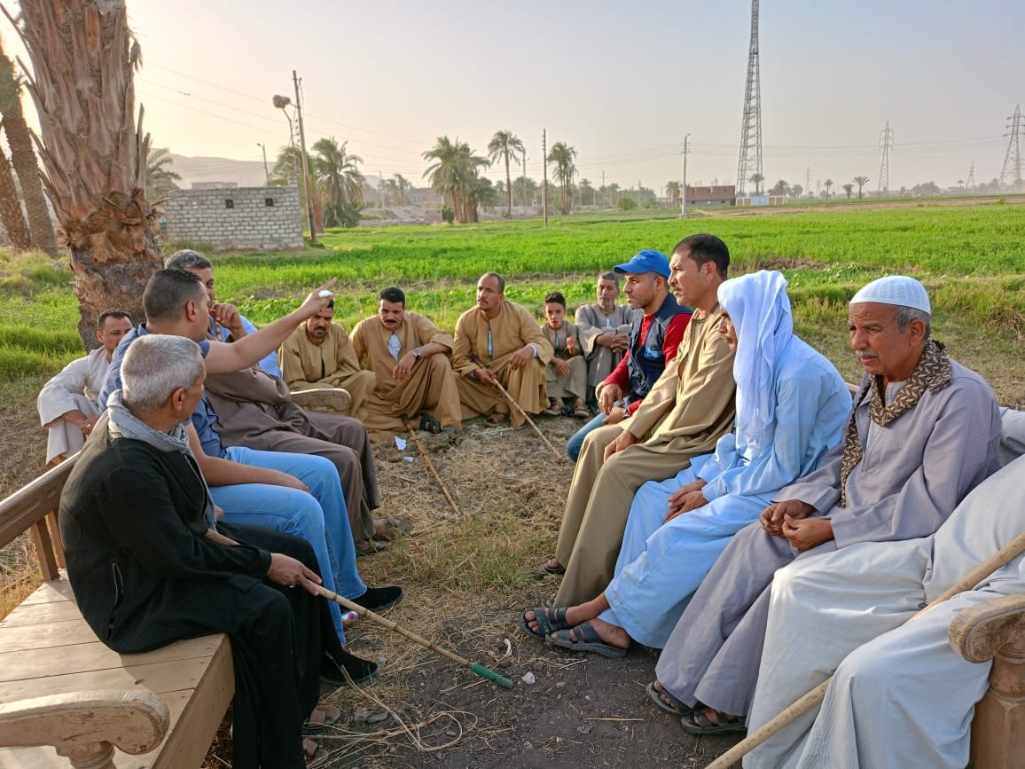 Inauguration of 1⃣1⃣ Farmer Field schools for corn, sorghum & sesame out of 1⃣8⃣ in #Qena 🇪🇬 including a 🧕👩‍🌾 FFS as part of the project modernization of💧techniques to improve the livelihoods of smallholder🧑‍🌾👩‍🌾💵by @NLNetherlands in partnership with @MwriEgypt & @agricultureagr