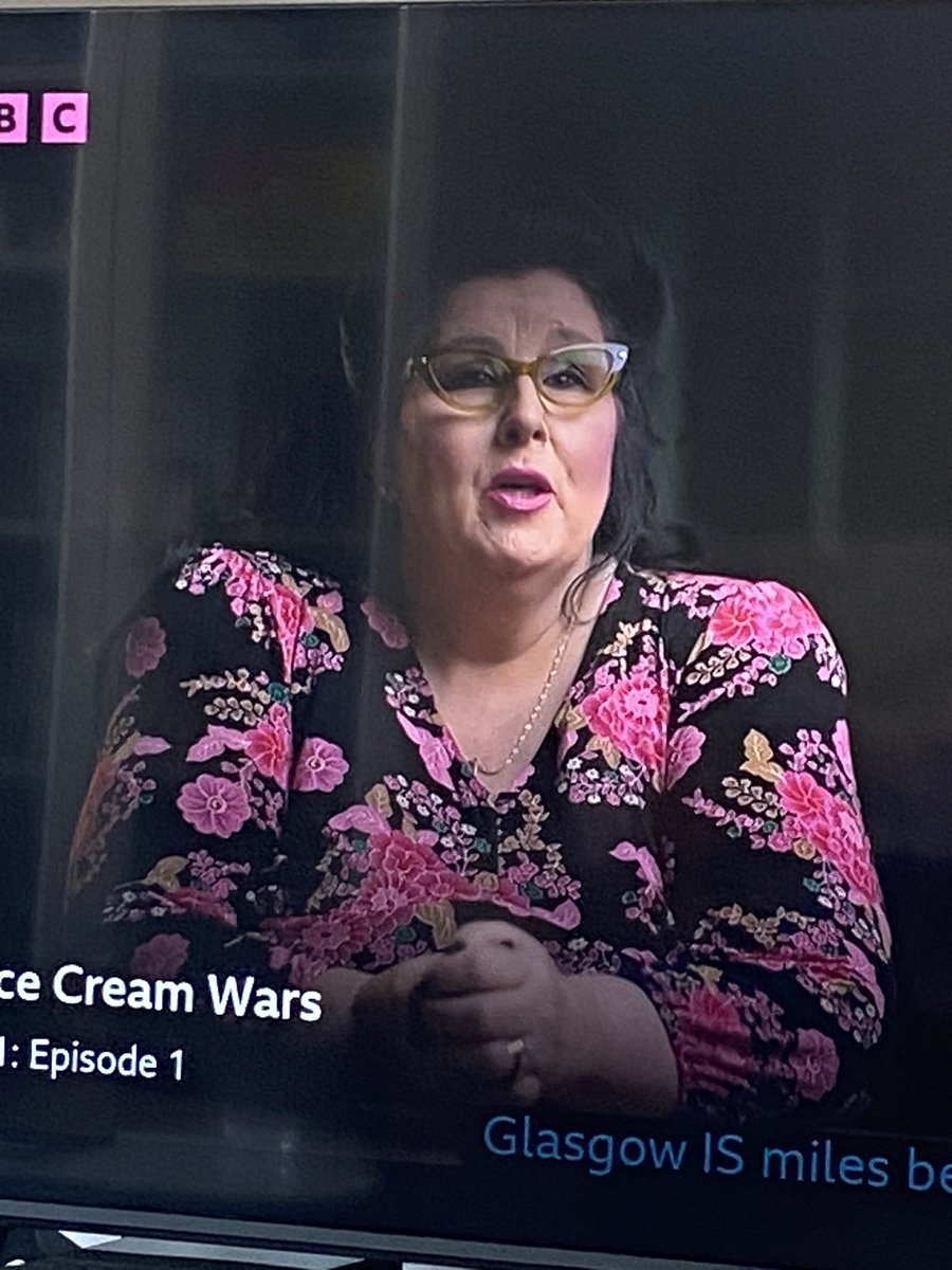 Why is this woman on <a href="/BBCiPlayer/">BBC iPlayer</a>’s Ice Cream Wars giving the Scottish Delta Work? @verydeltapod