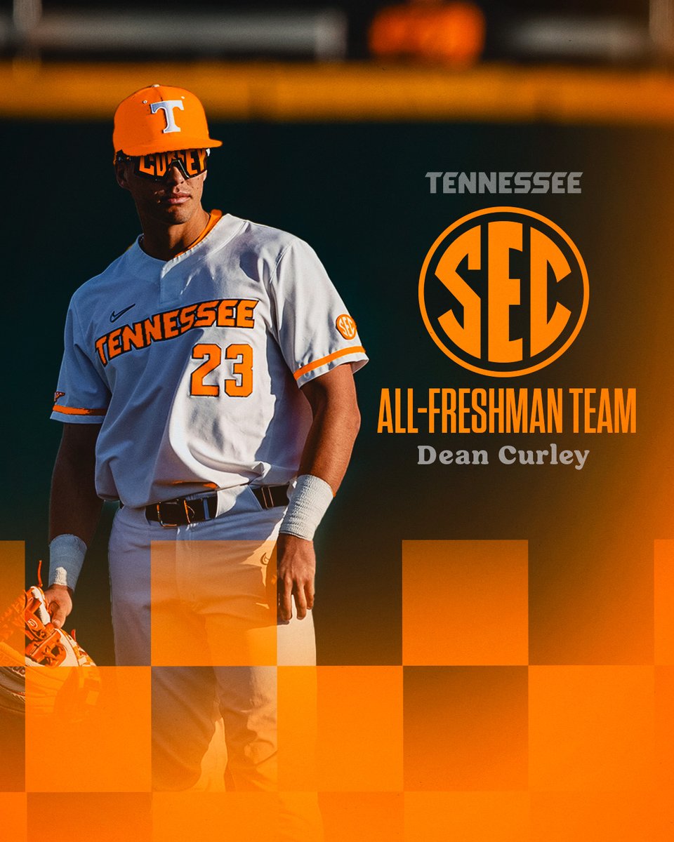 Rounding out our SEC postseason honors is Dean Curley, earning a spot on the league's All-Freshman Team! #GBO