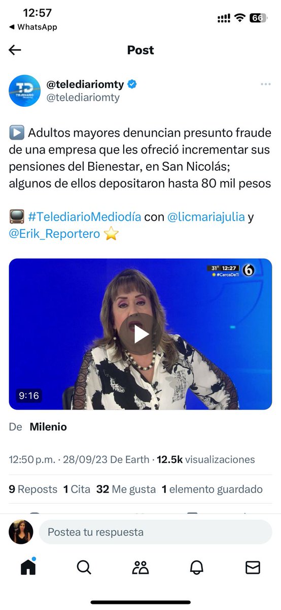 Y_hoy_tambien's tweet photo. Hola equipo #canal6 de @multimediostv en @telediariomty - Disculpen, pero como es posible que aceptan publicitar a personas que hacen fraudes? - Mucha gente los siguen y van a caer en ese fraude.
ES IMPOSIBLE AJUSTAR LAS PENSIONES
#frude #imss #adultomayor #sineescrupulos https://t.co/wRMyNr7XMH