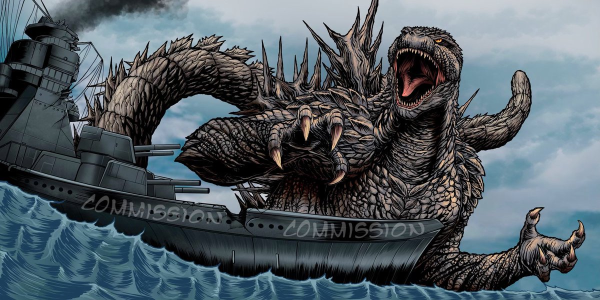 Godzilla: Minus one comm 😏