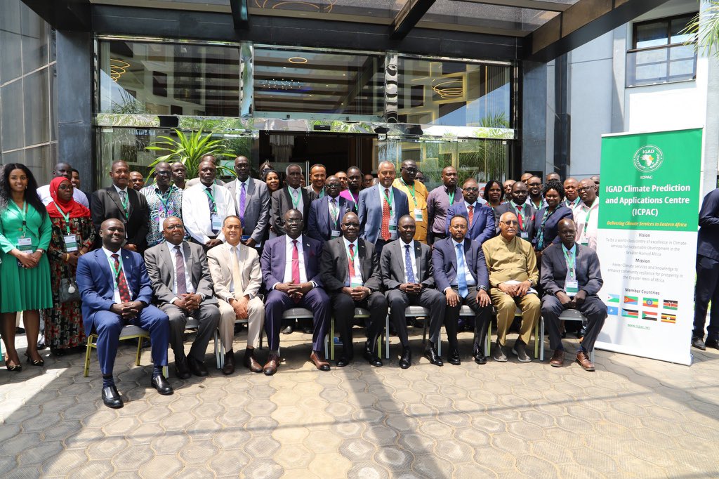 Abdirachiid's tweet photo. The 67th Greater Horn of Africa Climate Outlook Forum (#GHACOF67) has commenced today in Juba, South Sudan, convening key stakeholders from across the region to collaboratively assess the climate outlook for the critical June to September (JJAS) 2024 season. 1/2 https://t.co/bvGmVYzWZ7