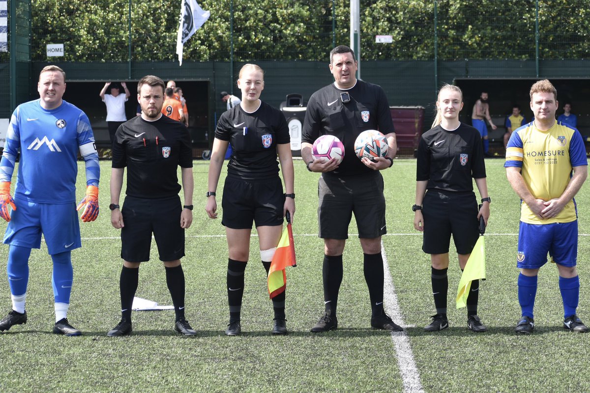 lpoolfl's tweet photo. CUP FINAL MATCH OFFICIALS | ⌚️🏆

A massive thank you and well done to ALL of our Cup Final Match Officials who put in fantastic performances across our three Finals on Saturday 🤝⭐️

Proudly showcasing the refereeing talent we have as a league 👏

📸 @paulmoran62 
#LOBAL 🏆 https://t.co/QYkLFrMJYS
