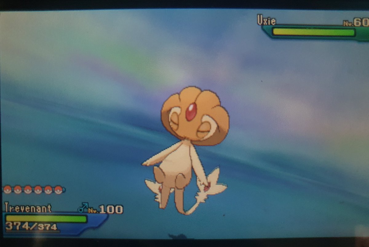 _sharkbytes's tweet photo. Shiny Uxie after 3422 soft resets! #Shiny #ShinyHunting #Uxie #Pokemon #UltraSunUltraMoon #Usum https://t.co/j5qkEFx7mz