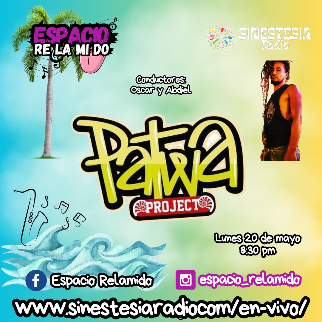 EspacioReLaMiDo's tweet image. Sintonizanos este lunes 20 de mayo, en punto de las 8:30 PM, por @SinestesiaRadi0 a través de sinestesiaradio.com/en-vivo/