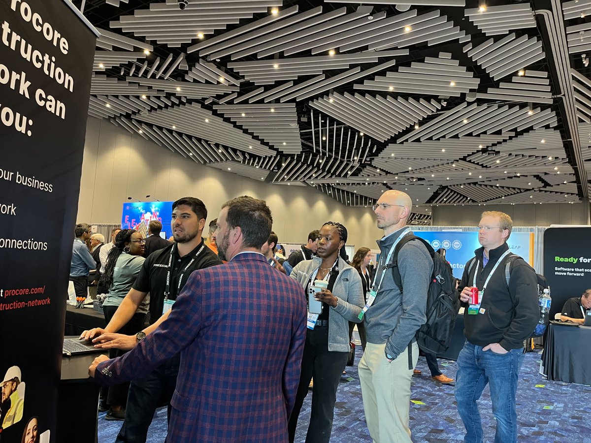 procoretech's tweet photo. The Procore team recently returned from the 2024 #AdvancingPreconstruction Conference in Denver. It was great to connect with industry professionals and uncover the latest trends, innovations, and best practices shaping the future of preconstruction. #ConTech #Innovation https://t.co/xaQIf9sllS