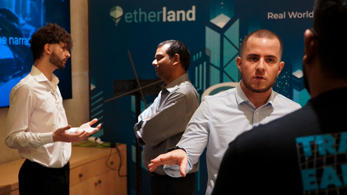 🏘️ Etherland has been busy establishing new connections at #Web3Dubai, and we're excited to share that in the coming days, we’ll be making many alpha announcements. 🔨 Stay tuned for some big news! It's time to build and innovate!