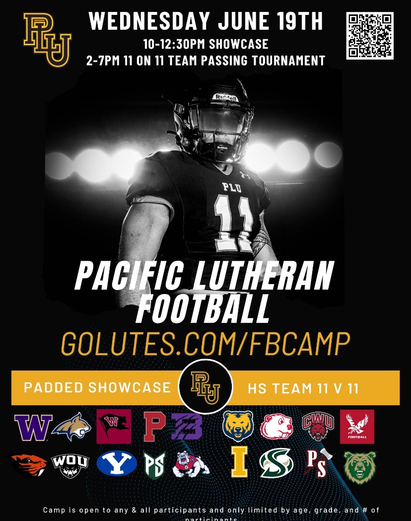 I will be attending the PLU padded showcase as well on june 19th!! <a href="/RICKEYGALVIN/">Rickey Galvin</a>