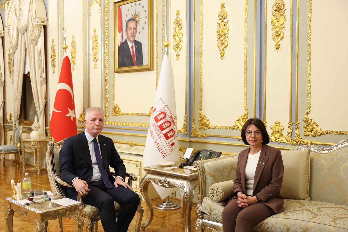 İstanbul Valisi Sayın Davut Gül’ü ziyaret ettim. Şehrimiz için çalışan bütün kurumlarımızla iş birliği içinde çalışmamız devam edecek.