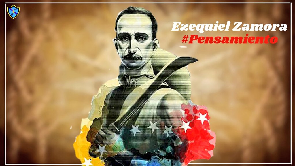 📜 #Pensamiento || 'Nuestra victoria y nuestro heroísmo debe ser premiado con el triunfo de nuestros principios ' Ezequiel Zamora. #ConcienciaPatriótica #FANB #SoloUnidosVencemos #ArmaMaestra #20May