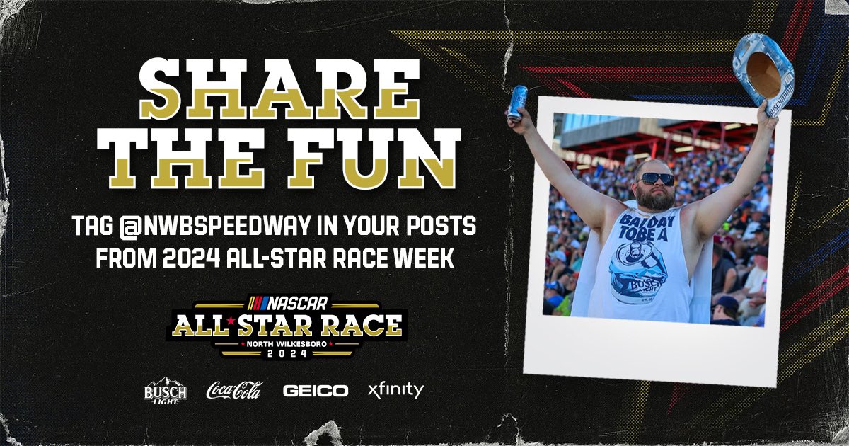 Did you go to the NASCAR All-Star Race? We wanna see! Drop your pics below! ⤵️👀