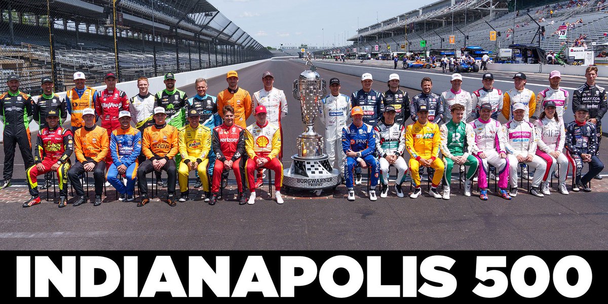 33 drivers. 500 miles. 1 champion.

#Indy500