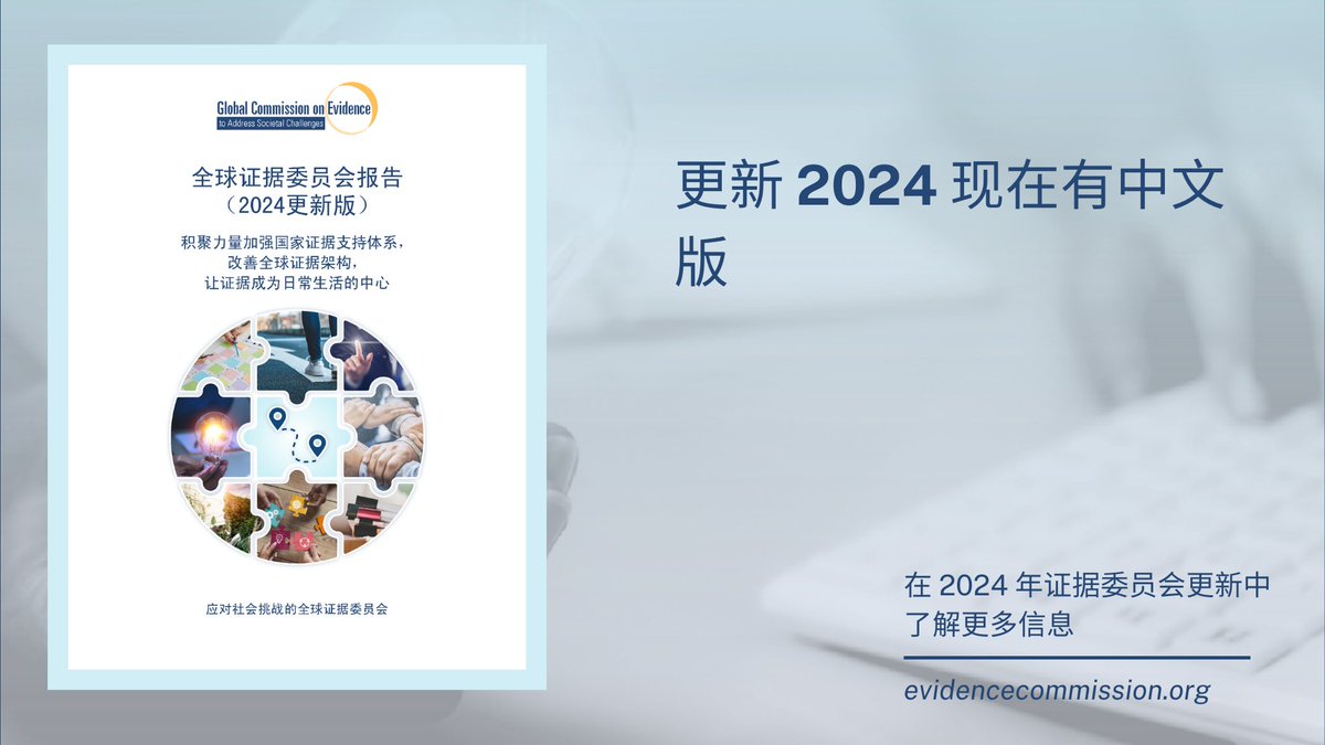 2024更新版报告及信息图和全球证据委员会报告（2022）均可下载 | Update 2024 is now available in Chinese ow.ly/Gsoe50Roqn9