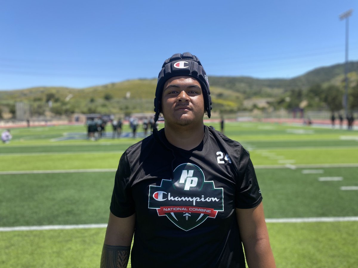 Some standouts from a very solid OL crew at <a href="/NPShowcases/">National Preps Showcases</a> featured  

-<a href="/GraysenLee61/">Graysen Lee</a> (OL MVP) 
-<a href="/AshdonWnetrzak/">Ashdon Wnetrzak</a> 
-@JLeaupepetele75