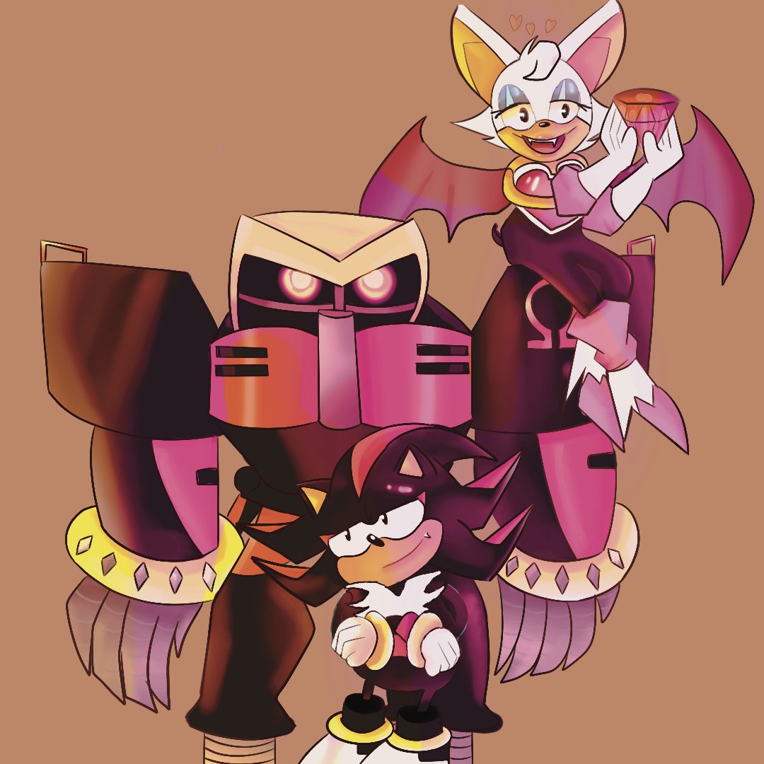 RaeInkwell1920's tweet photo. Classic team dark.
My favorite sonic heroes team.
 love their dynamic.
#sonic #sonicthehedgehog #teamdark #rouge #shadowthehedgehog #omega #sonicfanart https://t.co/4B5ksb8f8L