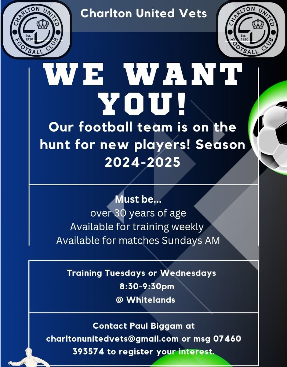 Charlton United Vets (@charltonutdvets) on Twitter photo 