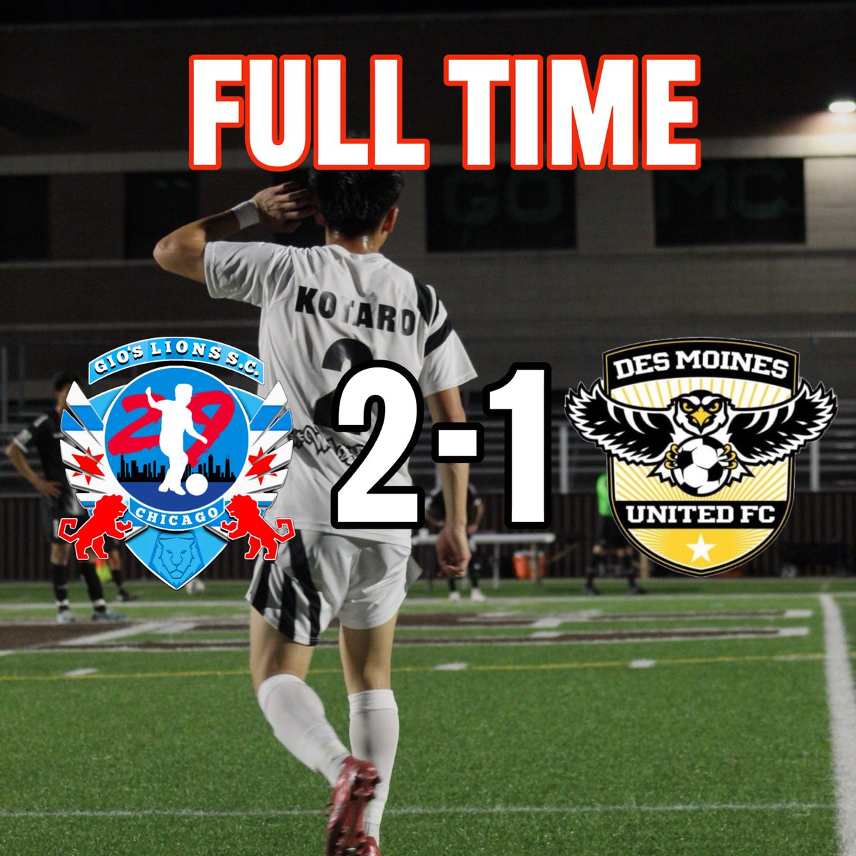 Back to back weekend with a W
#weplayforgio29 #chicago #npsl