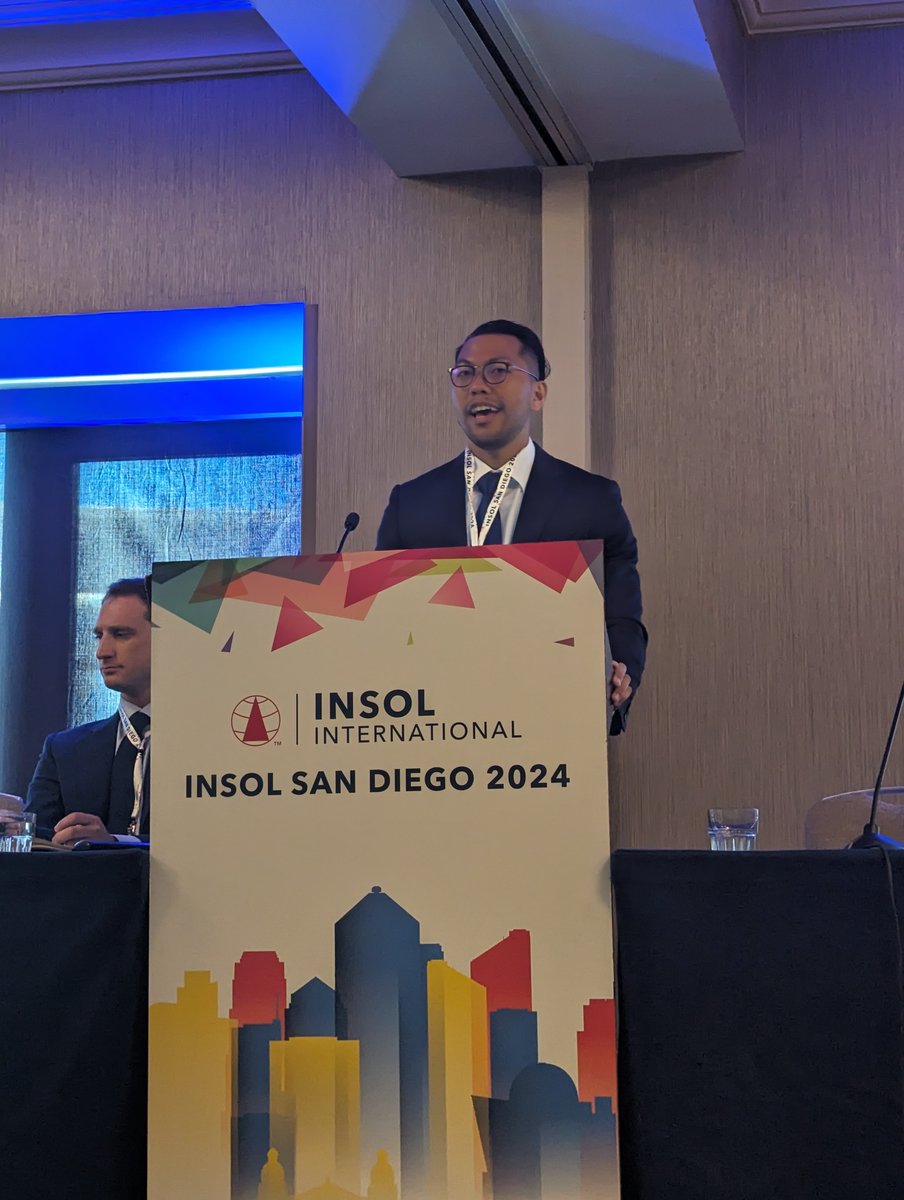 Comparative insolvency law begins after a coffee break <a href="/ERA_Insol/">INSOL ERA</a> workshop, beginning with Lee Zheng Hui Sean who examines whether Singapore's 'cross-class cram down' is in need of reform in light of its lack of use? #INSOLSanDiego2024