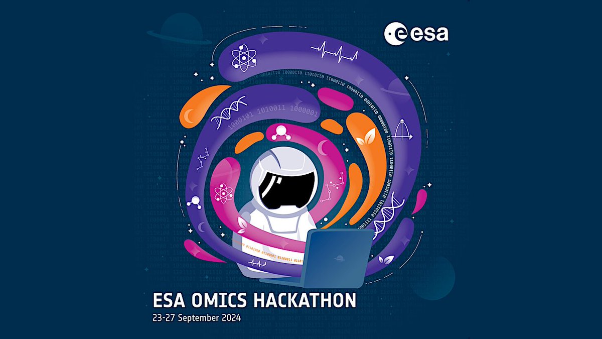 ESA Space Omics Hackathon astrobiology.com/2024/05/esa-sp… #astrobiology #ESA #omics #genomics #hackathon #citizenscience