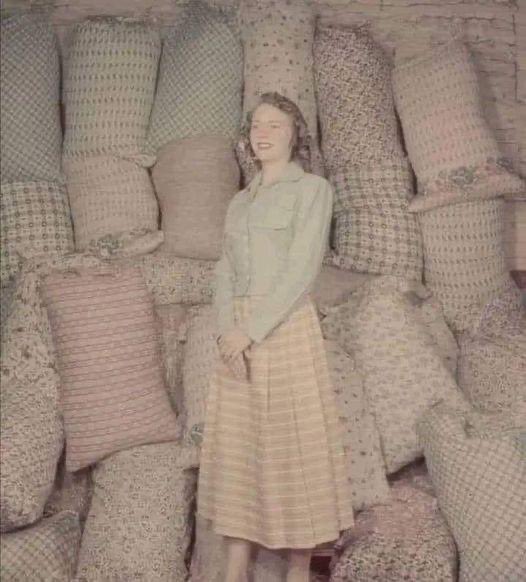 In the U.S., during the Great Depression, sacks containing flour and grain were made of cloth, primarily cotton. The Kansas Wheat Company realized that the poorest families were reusing the sacks to sew dresses for women and girls, so to make them more appealing they decided to